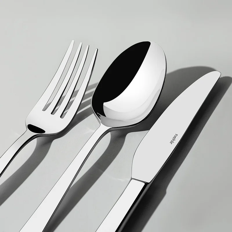 نهير Deniz Plain 12 Person 72 Piece Boxed Cutlery Set