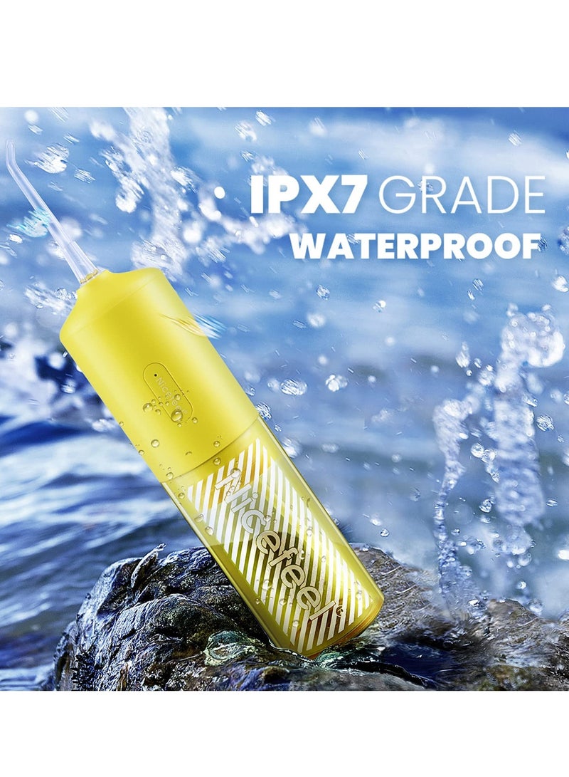 Nicefeel Cordless Dental Water Flosser – Portable Oral Irrigator with 160ml Tank - 1400mAh Battery - IPX7 Waterproof - Single-Button Operation, for Home and Travel - Image 5