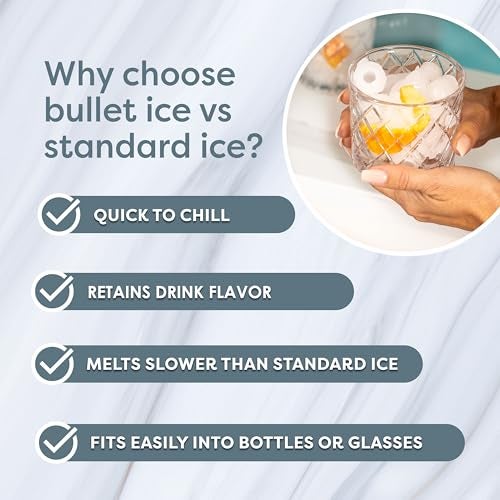 Igloo Self-Cleaning Countertop Ice Maker - Compact and Portable - Creates 26 lbs. Per Day, 8 Pieces Ready Every 7-8 Minutes - Includes Ice Scoop and Basket - Black - Image 5