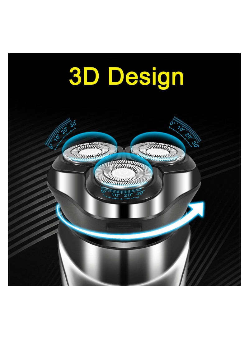 SYOSI Electric Razor for Women 3 in 1 Womens Shaver Leg Hair Wet and Dry Rechargeable Body Removal Arm Underarm Area USB Painless - Image 5