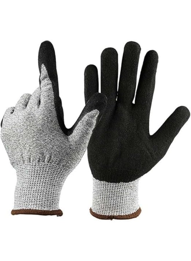 TRASSLE 1 Pair Cut Resistant Work Gloves,High Performance Level 5 Safety Protective Gloves Ambidextrous,Food Grade,Durable Safety Anti Cutting Gloves,For Garden,Wood Cutting,Construction,Welder,Repairman - Image 1