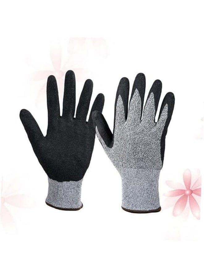 TRASSLE 1 Pair Cut Resistant Work Gloves,High Performance Level 5 Safety Protective Gloves Ambidextrous,Food Grade,Durable Safety Anti Cutting Gloves,For Garden,Wood Cutting,Construction,Welder,Repairman - Image 2
