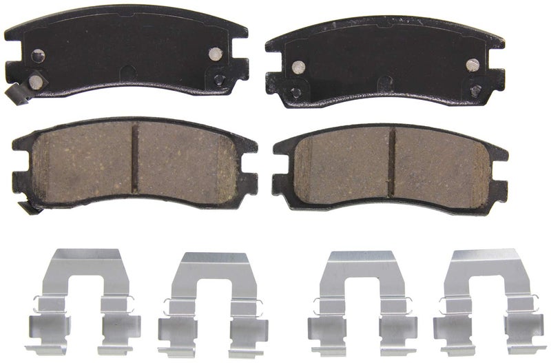 Wagner QuickStop ZD698 Rear Disc Brake Pad Set for 2008 Chevrolet Impala - Image 1