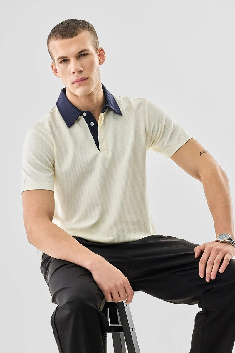 SNITCH Regular Fit Polo T-Shirt