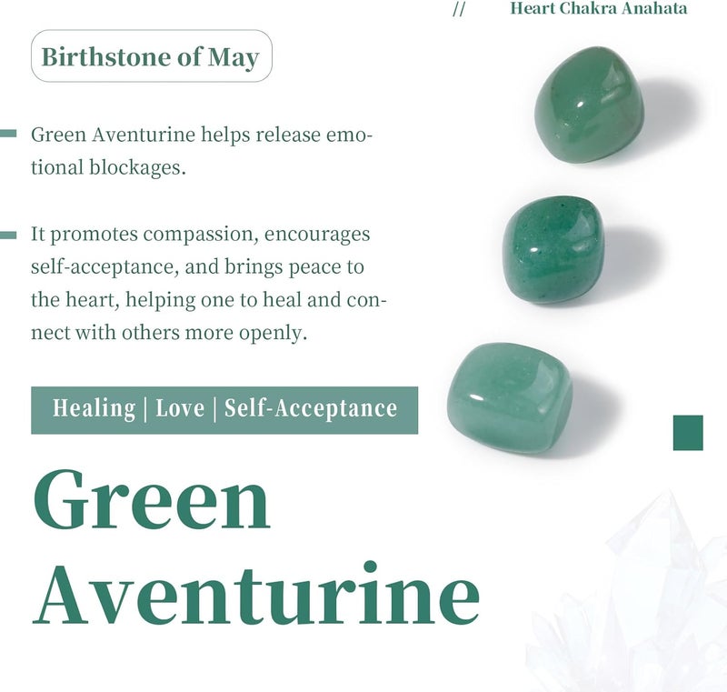 SUNYIK Amethyst/Green Aventurine Tumbled Chips Crystal Crushed Pieces Irregular Shaped 1pound(About 460 gram) - Image 5