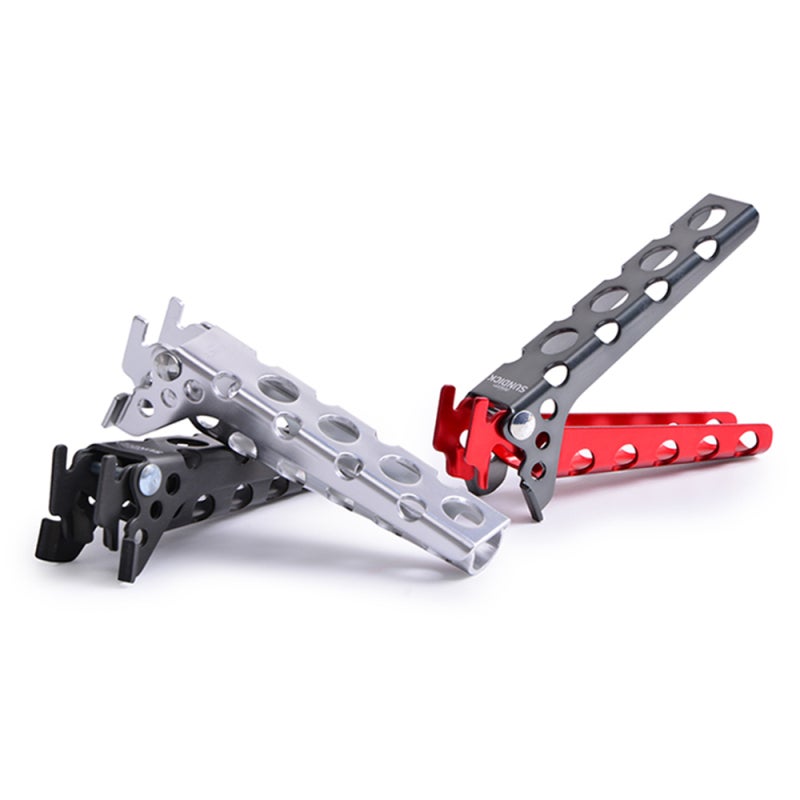 sundick Pot Gripper: Aluminum Alloy Heat Grabber - Rust Proof Folding Handle Camping Tool for Outdoor Cooking - Image 3