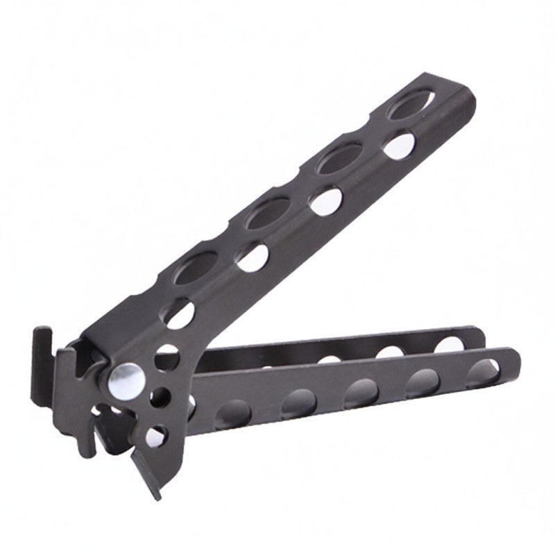 sundick Pot Gripper: Aluminum Alloy Heat Grabber - Rust Proof Folding Handle Camping Tool for Outdoor Cooking - Image 1