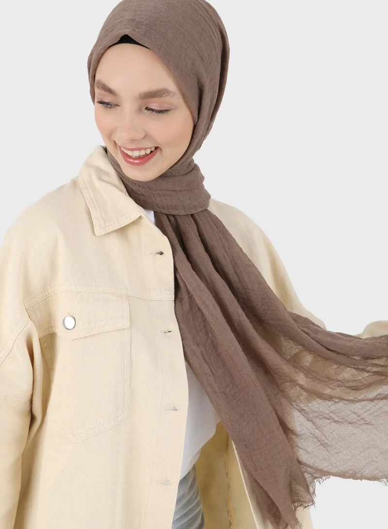 Tuva Shawl by Modanisa Casual Scarf