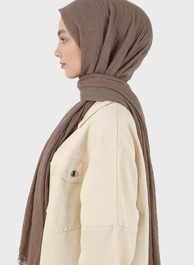 Tuva Shawl by Modanisa Casual Scarf