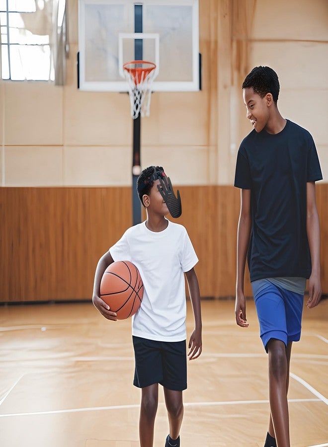 bibahala Headgear Blocking Guards Basketball Defensive Mask 2nd Generation 3D Eye-Blocking Shooting Dribble Mask Guard Shooter Jump Shot Basketball Associates Training Equipment (Dribbling Style) - Image 3