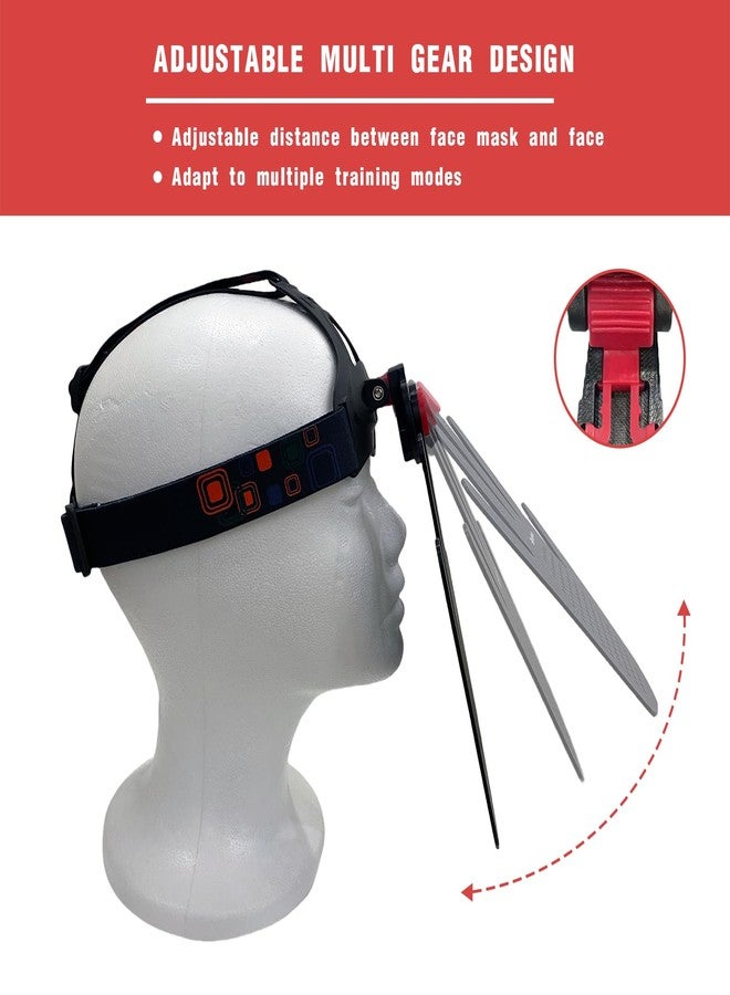 bibahala Headgear Blocking Guards Basketball Defensive Mask 2nd Generation 3D Eye-Blocking Shooting Dribble Mask Guard Shooter Jump Shot Basketball Associates Training Equipment (Dribbling Style) - Image 5