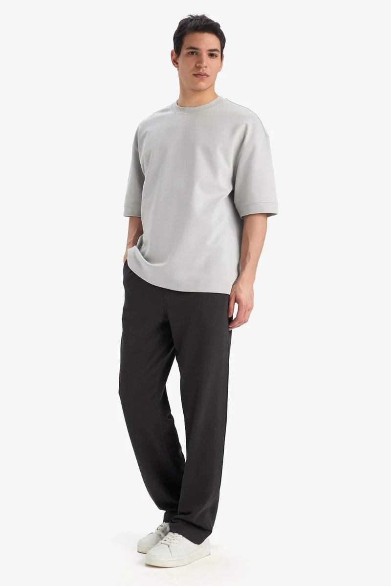 DeFacto Loose Fit Three Pocket Summer Wide Leg Trousers