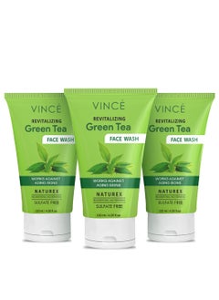 Green Tea Face Wash - Pack of 3