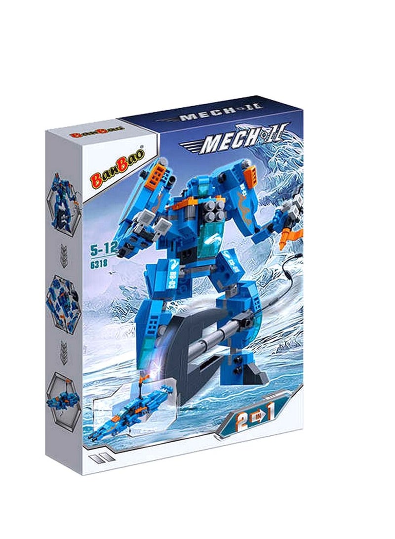 Banbao - Mech II 2-in-1 291pcs 6318 - Image 3