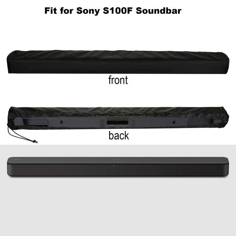 TXEsign Dust Cover Protective Case Compatible with Sony S100F 2.0ch Soundbar, Speaker Case Dust Case for TV Soundbar Slipcover Sony S100F Speaker Protective Cover, Large - Image 3