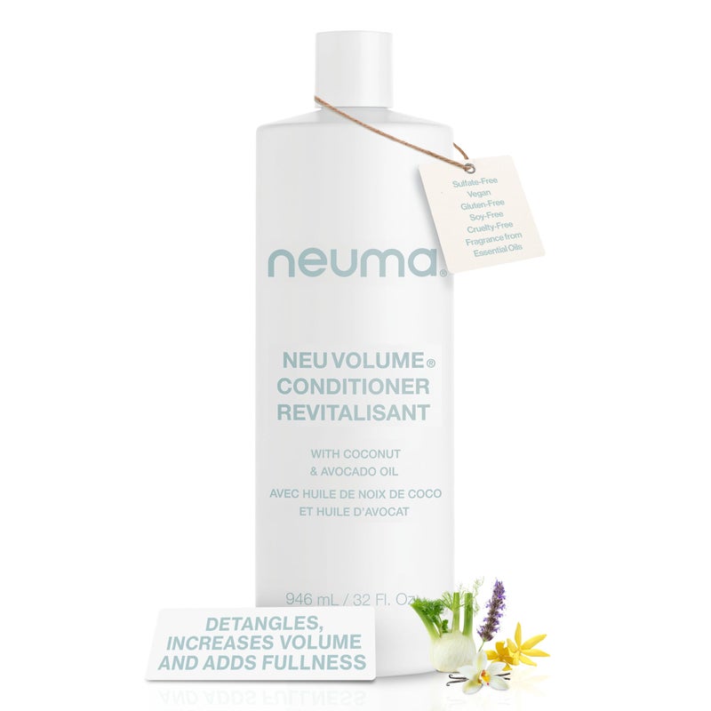 NEUMA Neu Volume Conditioner 32 Fl. Oz. Fennel, Ylang Ylang, Patchouli, and Vanilla Scent, Moisturizing Conditioner Sulfate Free Paraben Free - Image 1
