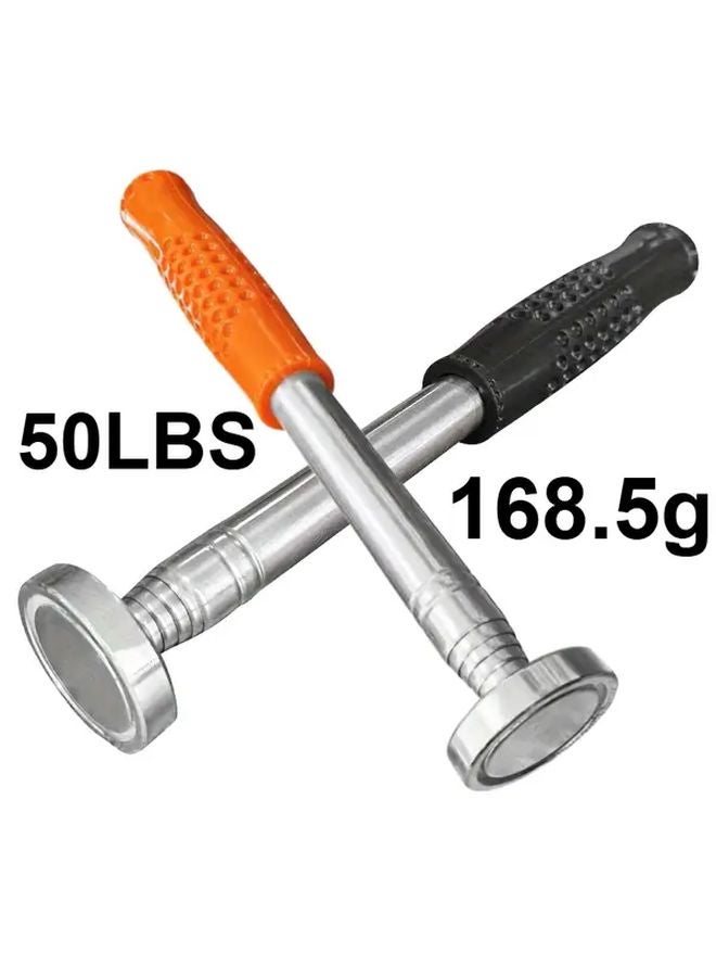 Orange Handle Telescopic Magnetic Pick Up Tool Extends to 41 Inches for Workshop Garage - Image 2
