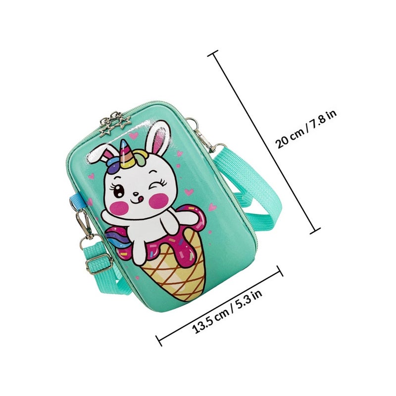 Cartoon Crossbody Bag Lovely Pattern Single-shoulder Bag for Kids - Image 2