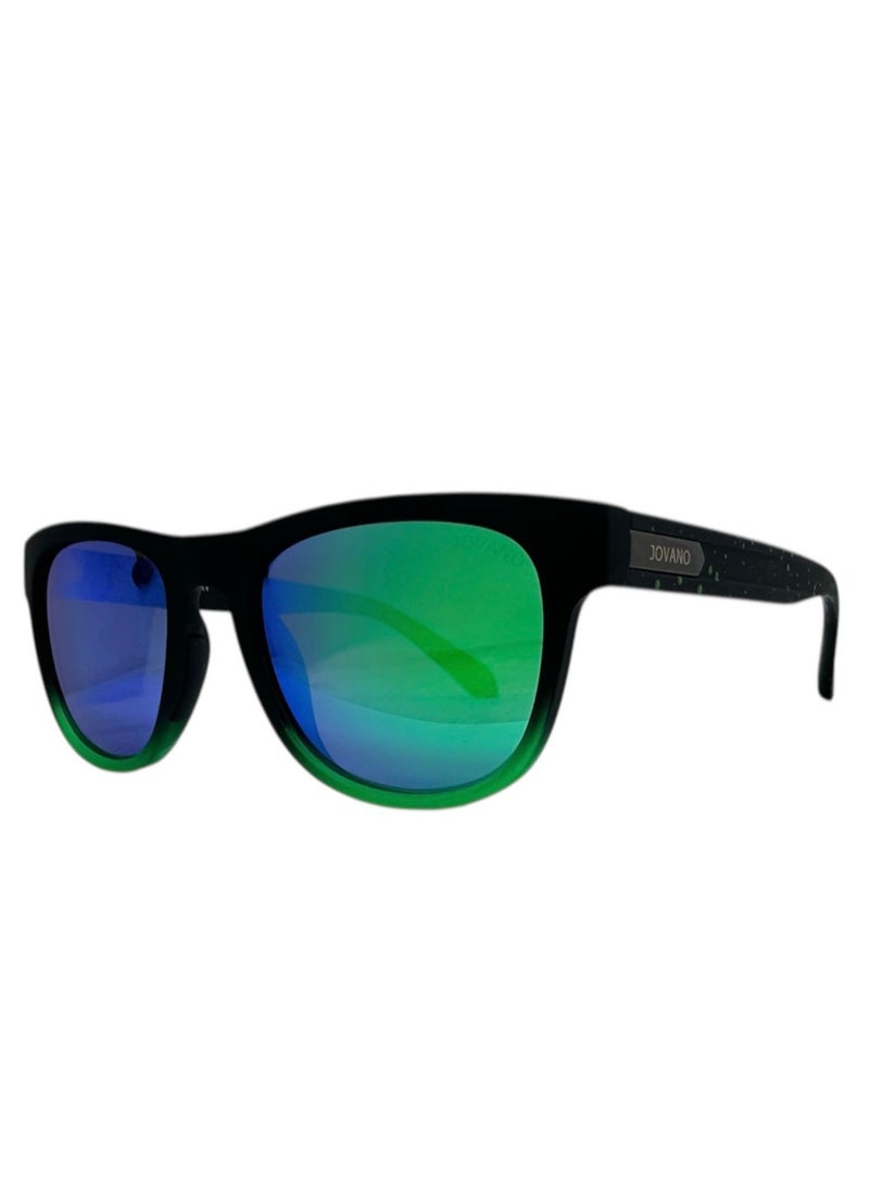 100% UV PROTECTED MIRROR COATED POLARIZED UNISEX SUNGLASS - Image 2