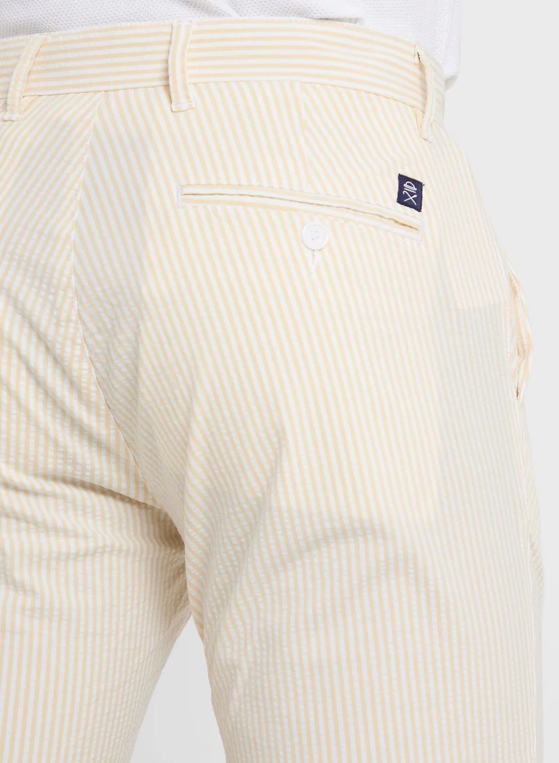 توماس سكوت Thomas Scott Men Mid-Rise Slim Fit Shorts