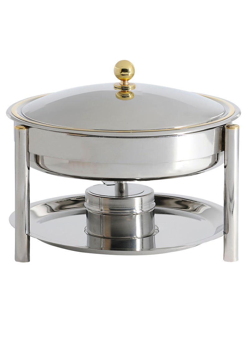 Jazz silver round heater 30×30cm