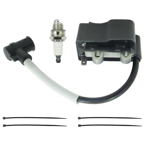 DABAZUALY A411000130 Ignition Coil For Echo A411000131 SRM225 PAS225 PB200 PE200 PE225 SHC225 SV5C ED200 TC210 EB212 GT225 ES210 GT200 HC150 HC155 HC165 Hedge Trimmer - Image 1