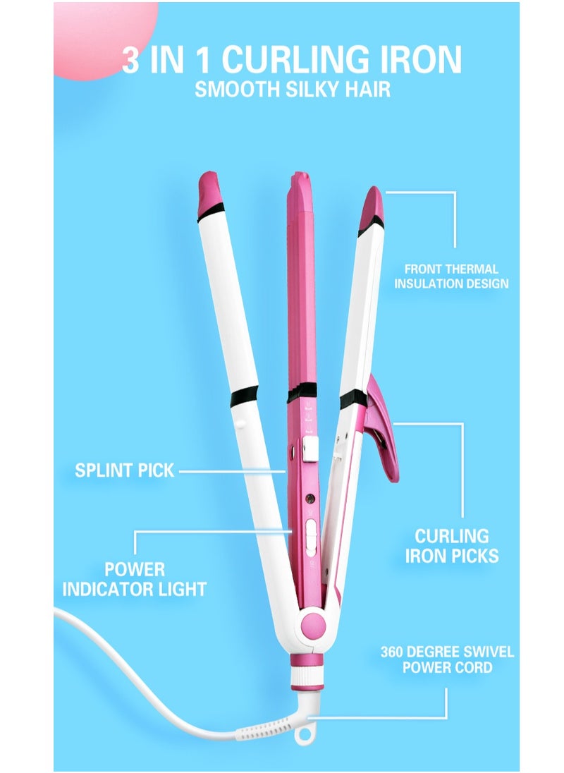 DSP 3&1 Multifunctional Curling And Straightening Iron  - Image 3