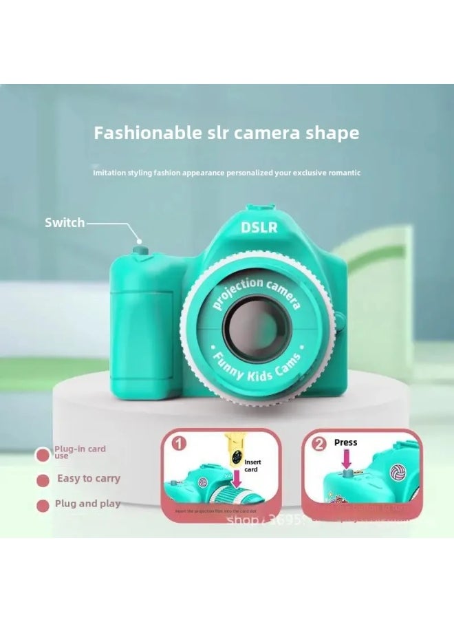 Generic Projection Camera Projector Decorative Atmosphere Glowing Toys Children's Holiday Toys Gifts-Color:Camera Green-Specifications:Camera Matching Exclusive [6 7th Battery = Screwdriver]]  - Image 3