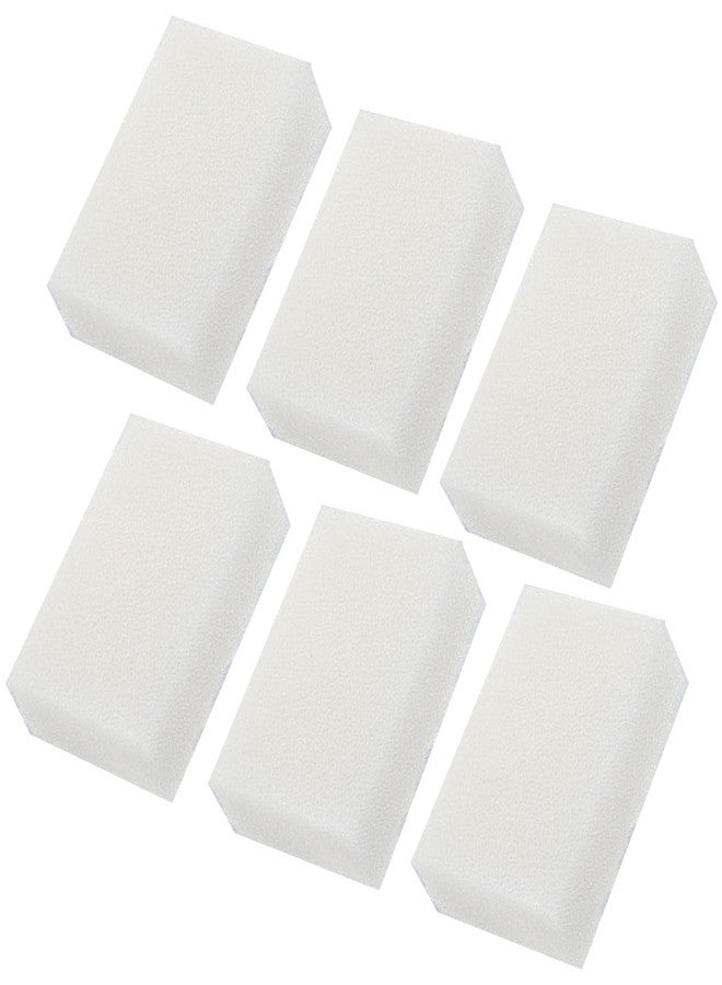 Qzbhct 6 Pcs Aquarium Bio Sponge White Foam Filter Pads Compatible with Aqua Clear 70/300 Filtration Systems - Image 2