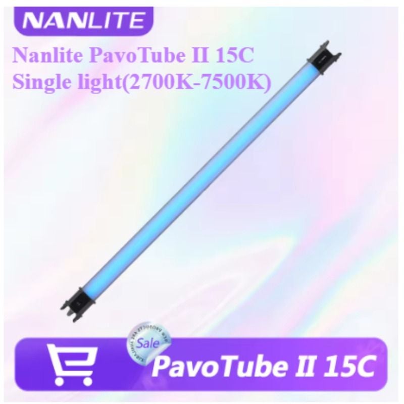 نانليت إضاءة استوديو تصوير Nanlite PavoTube II 15C Full Color RGB LED Tube Light for Photography and Video - Image 2