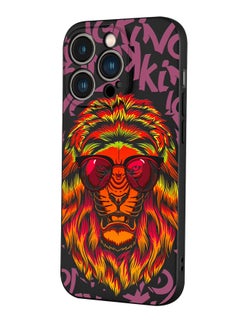 Graffiti lion