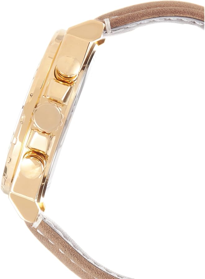 MEGIR Mens Quartz Watch Chronograph Display And Leather Strap 2094G - Image 3