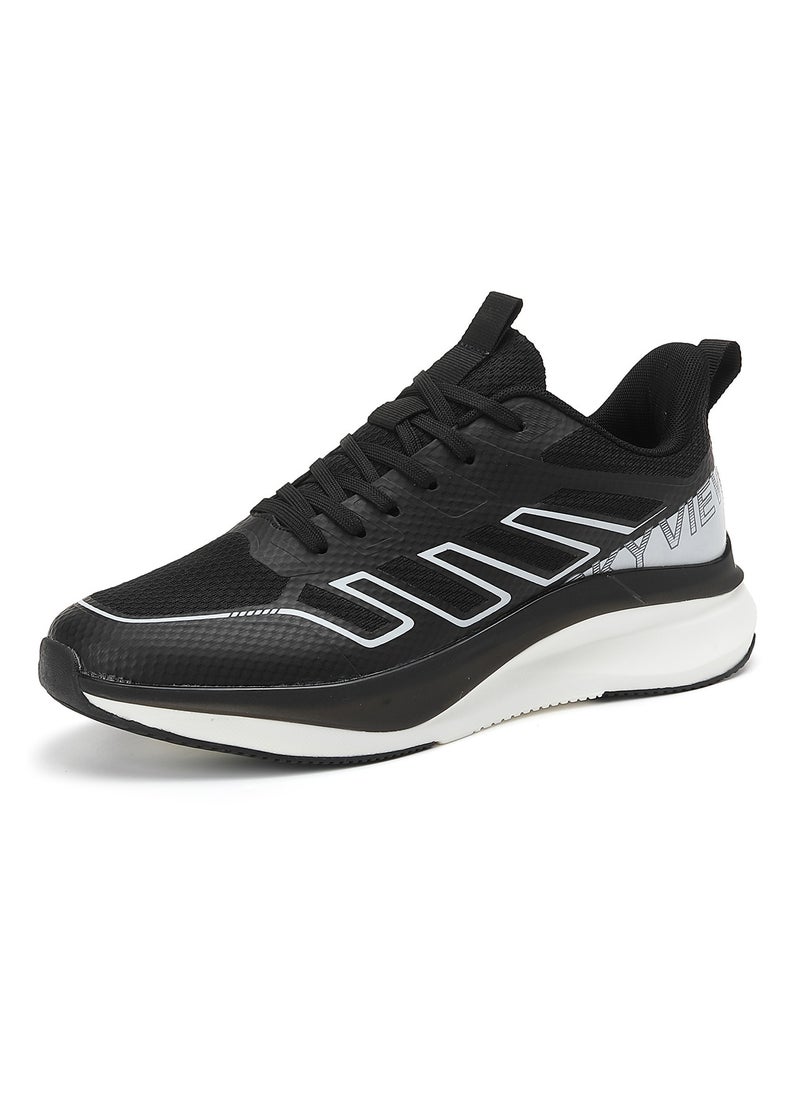 Sky View Athlesiure Men's Lace Up Walking Shoes Running Comfortable Tennis Breathable Non Slip Athletic Sports Shoes Gym Workout Cross Training Sneakers With Non-Slip Backing  - Image 1