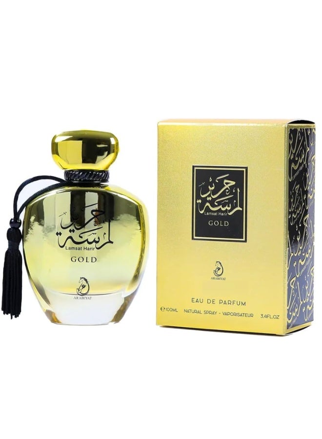 ARABIYAT Lamsat Harir Gold Unisex EDP 100ml - Image 1