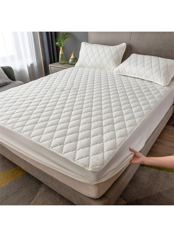Bukela New Waterproof Bed Sheet – 150x200cm, TPU Backing, Fitted Sheet for Mattress, Noiseless, Washable - Image 4