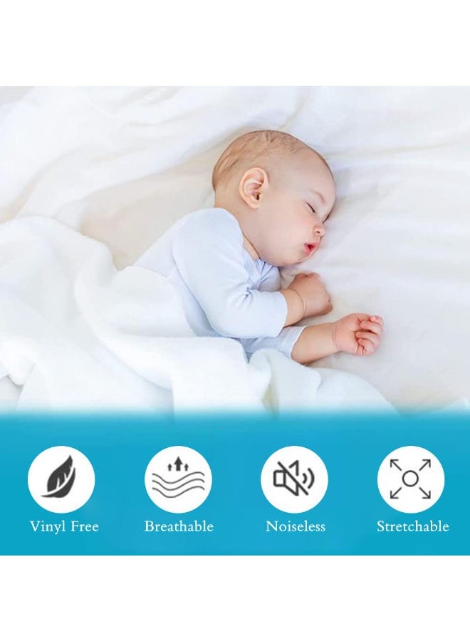 Bukela New Waterproof Bed Sheet – 150x200cm, TPU Backing, Fitted Sheet for Mattress, Noiseless, Washable - Image 3