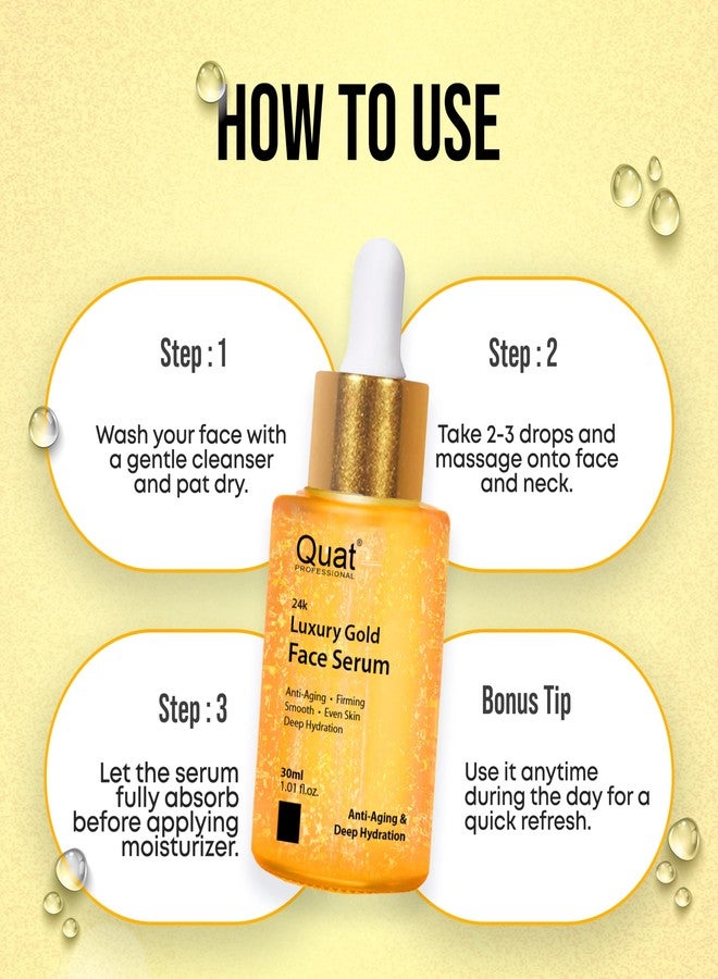 Quat 24k Luxury Gold+ Serum 30ml - Image 3