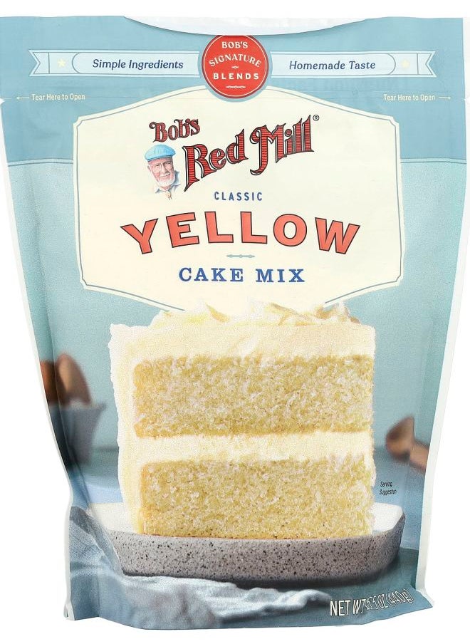 Bob's Red Mill Classic Yellow Cake Mix 15.5 oz (440 g) 