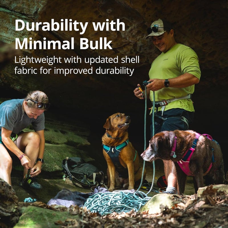 RUFFWEAR رافوير، حزام الكلب فلاجلاين، خفيف الوزن وعاكس، حزام رفع الكلب بدون سحب للمشي، الجري والاستخدام اليومي، أخضر حكيم، صغير - Image 4