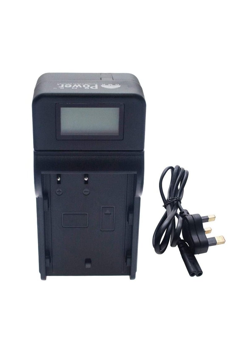 DMK Power DMK Power NB-4L TC1000 LCD Battery Charger Compatible with Canon IXUS80 100IS 110IS 115 120 130 220HS etc Cameras - Image 1