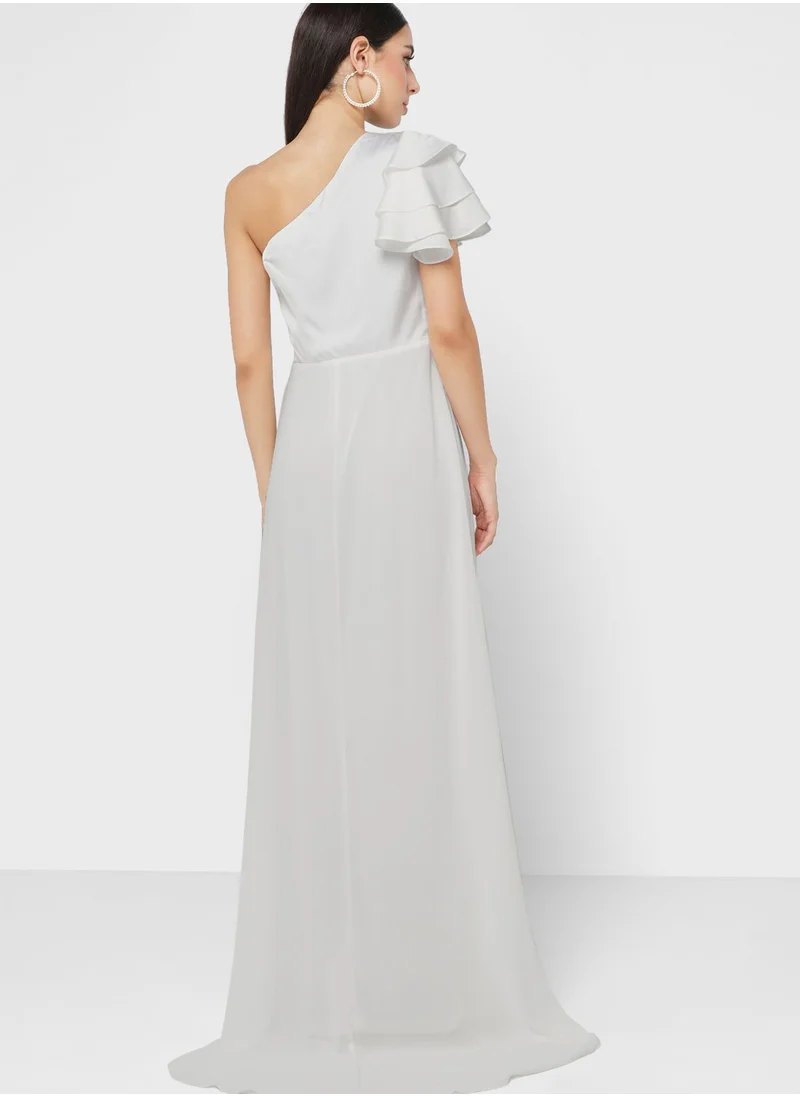 TFNC One Shoulder Tiered Dress