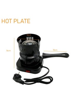 Generic Charcoal Lighter Electric Hot Plate 220V - Electric Charcoal Torch for Camping, Heating and Charcoal, Black  - Image 3