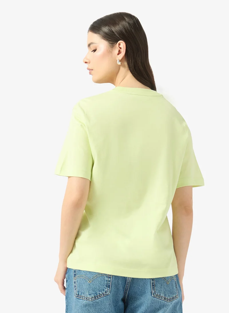 LACOSTE Logo Crew Neck T-Shirt