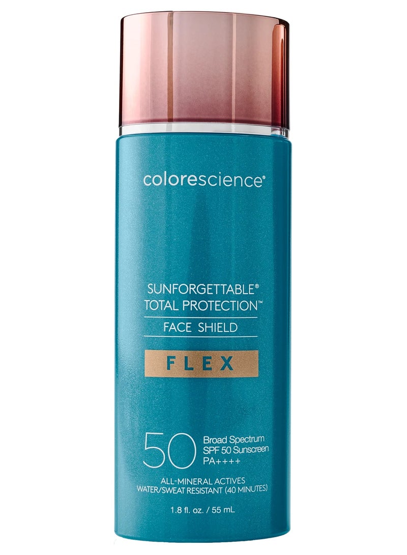 Colorescience Colorescience Total Protection Face Shield Flex SPF 50, Zinc Oxide Formula, Medium, 1.8 fl. oz. - Image 1