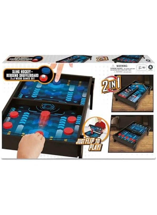 Merchant Ambassador - 2 in 1 Sling Hockey and Rebound shuffleboard - Image 1