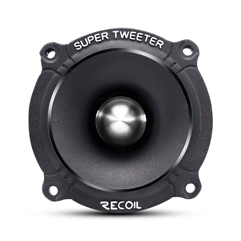 RECOIL ريكويل TW250 عالي الضغط للسيارات بوليت سوبر تويتيرز, 1-بوصة كابتون صوت ملف عالي الحرارة, إطار وألمنيوم الديافرام, 400 وات كحد أقصى زوج 4 أوم - Image 5