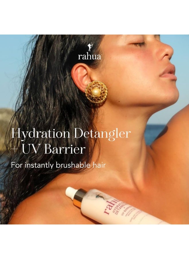Rahua Hydration Detangler Spray + UV Barrier, Vegan Leave In Hair Spray, Conditioner for Added Shine, Damage Protection, Humidity & Frizz Control, Oil, Morete & Mango, All Hair Types, 6.5 Fl Oz - Image 4