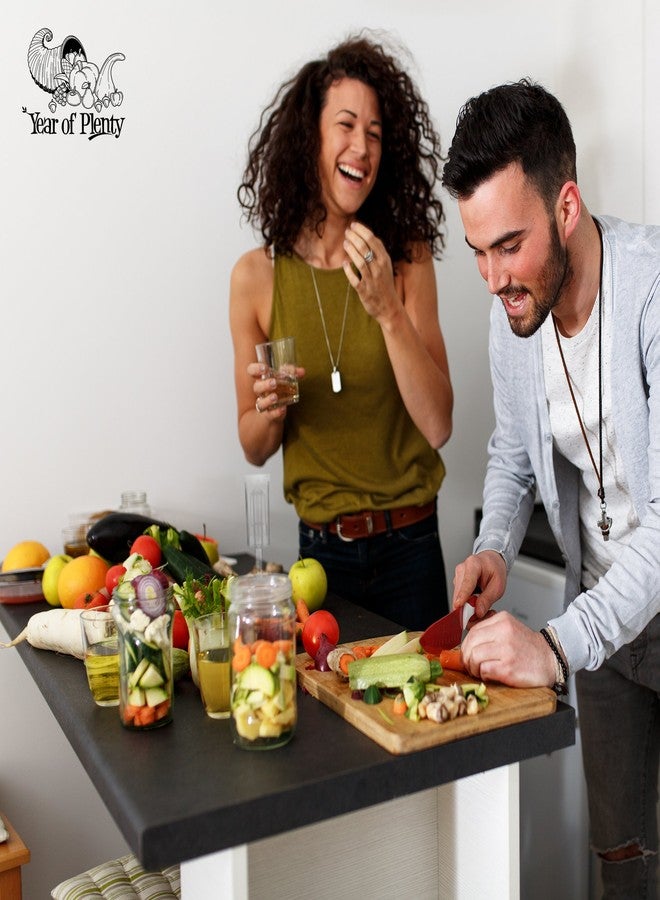 ير أوف بلانتي مجموعة أقفال هوائية خالية من مادة BPA من Year of Plenty - مجموعة من 6 قطع - أقفال مائية للتخمير، والتخمير، والبيرة، والنبيذ، ومخلل الملفوف، والكيمتشي، ومشاريع التخمير الأخرى (6) - Image 5