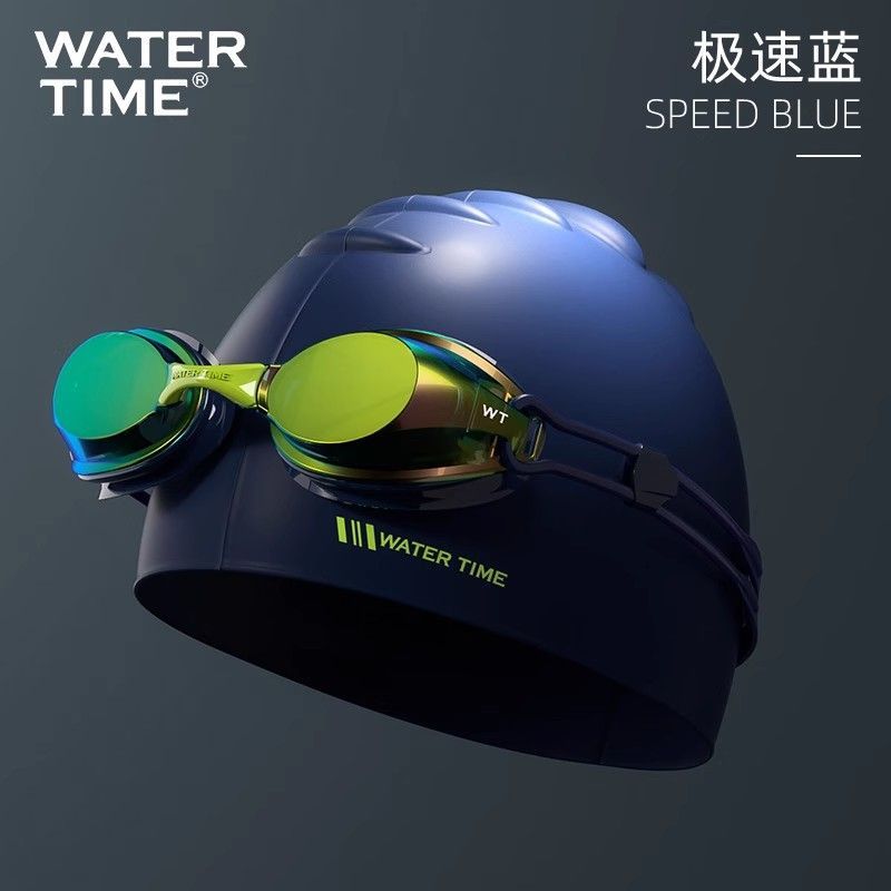 WATERTIME نظارات السباحة ووترتايم للرجال والنساء مع عدسات طبية – عالية الوضوح ومقاومة للضباب ومقاومة للماء ومناسبة للسباحة التنافسية - Image 1