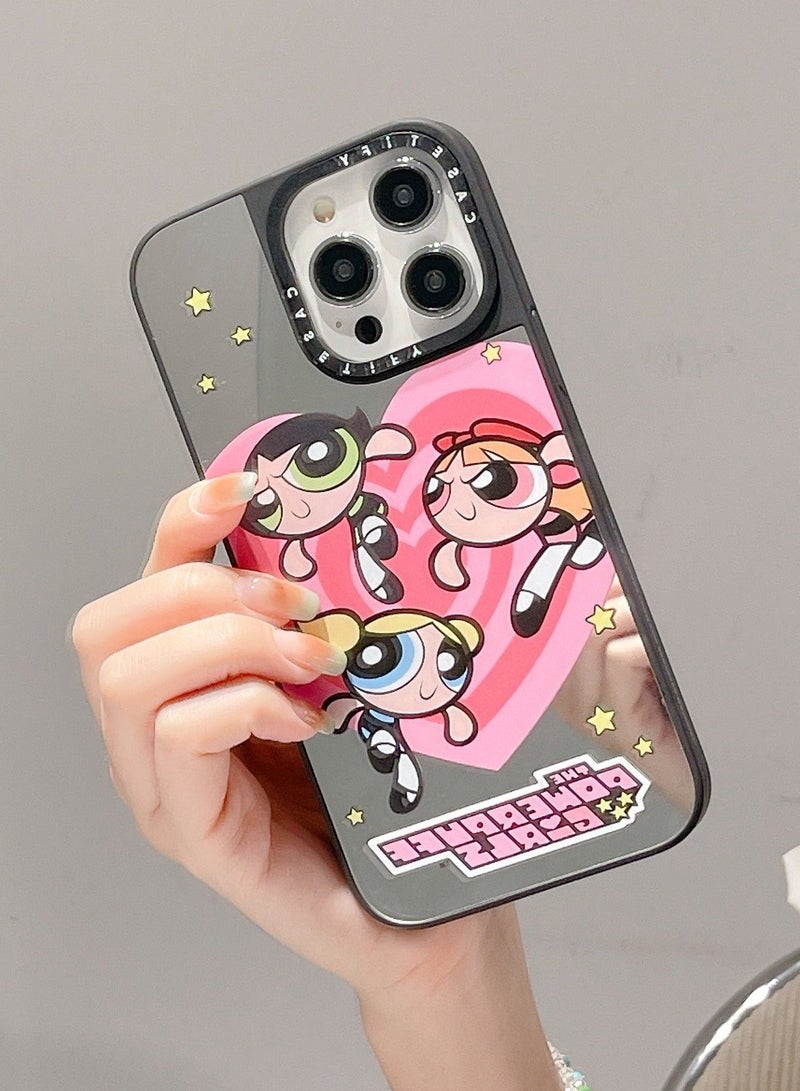 Casetify Apple iPhone 13 Pro Max Case The Powerpuff Girls Phone Cover - Mirror Face - Image 2